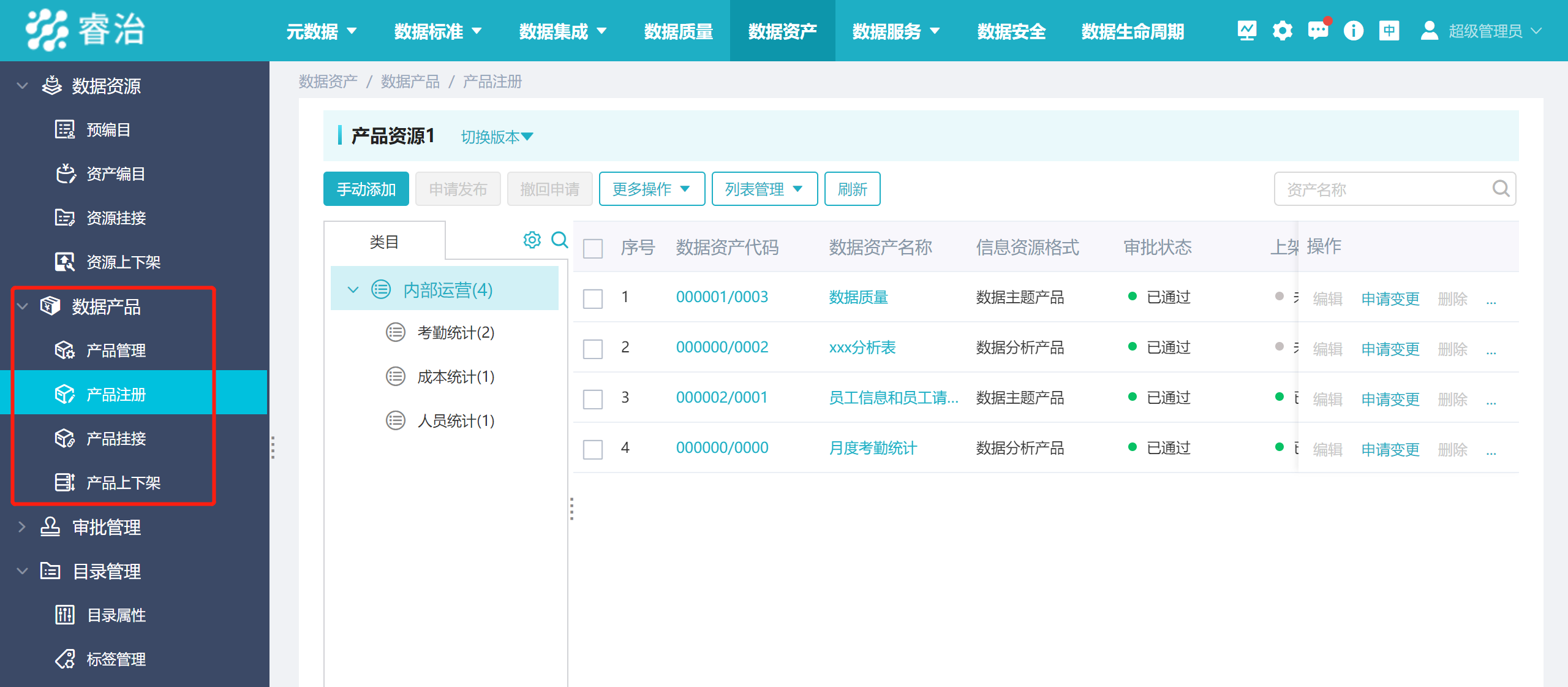 了解数据资产和数据服务